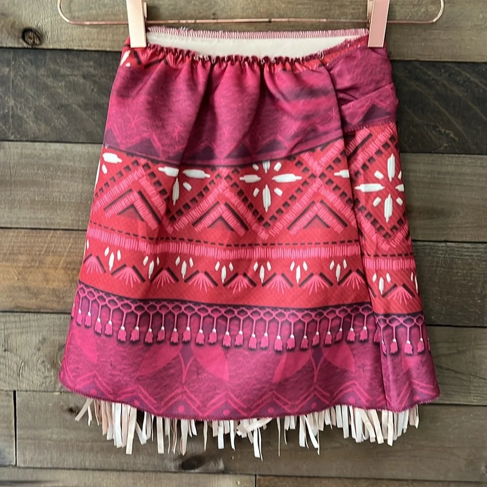 Disney Girl's Moana 2 Skirt Halloween Costume Dress Up